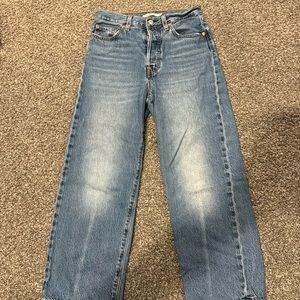 W’s Levis Ribcage Jeans